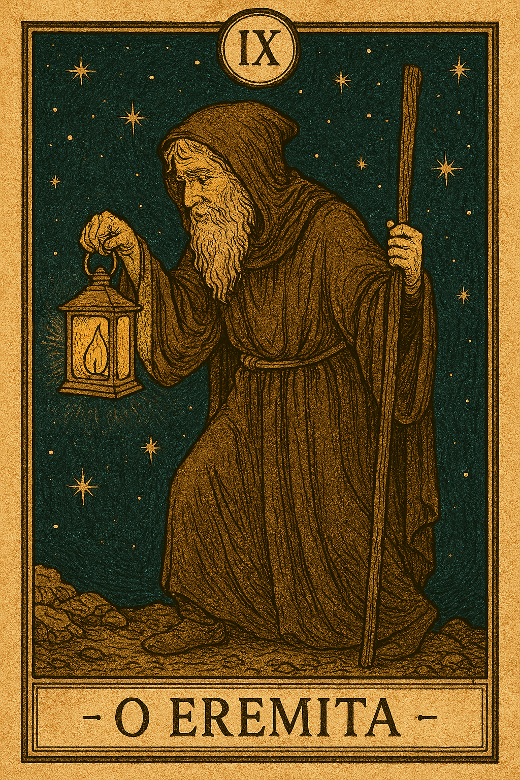 O Eremita - Arcano 9 do Tarot