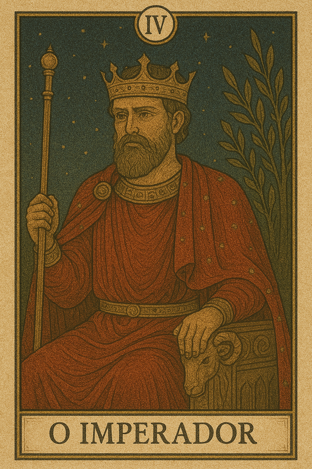 O Imperador - Arcano 4 do Tarot