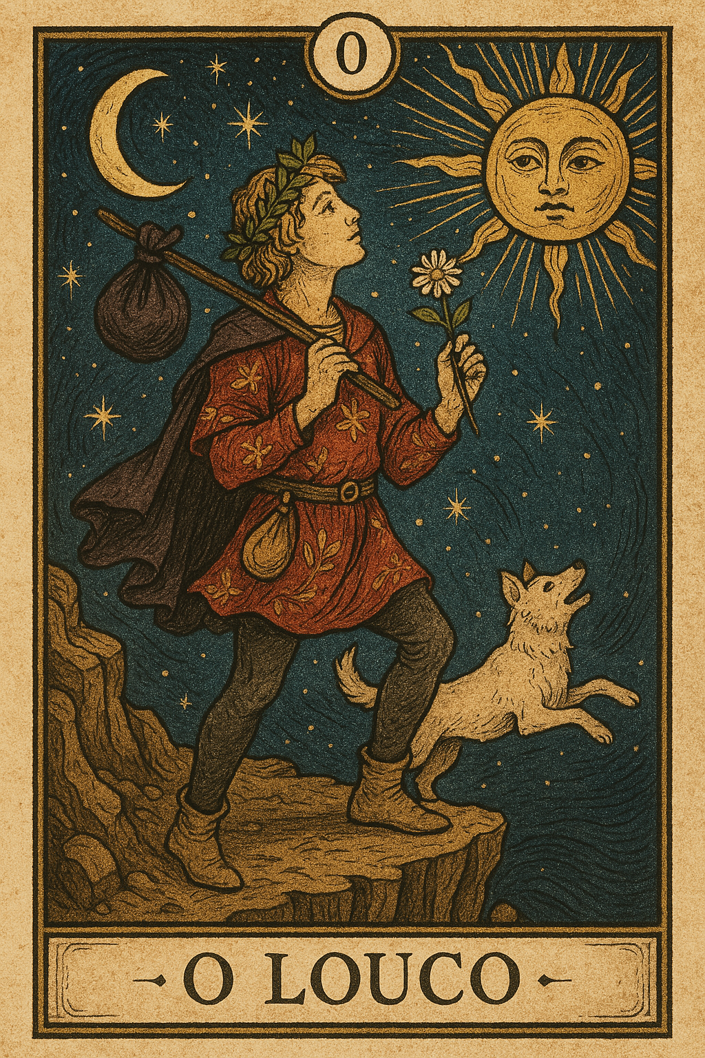 O Louco - Primeiro Arcano Maior do Tarot
