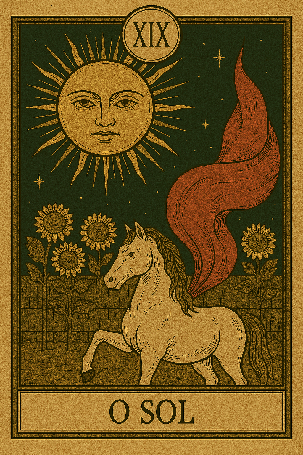 O Sol - Arcano 19 do Tarot